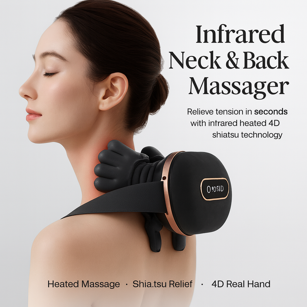 Shiatsu Neck & Back Massager With Heat